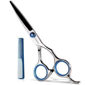 Stainless Steel Hair Cutting Scissors 6.5 Inch Hairdressing Razor Shears Professional Salon Barber Haircut Scissors