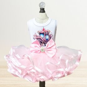 Goddess Dog Tutu Dress Collection (Color: Freya, size: LG)