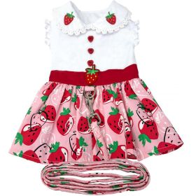 Strawberry Picnic  Harness Dress (Option: Large)